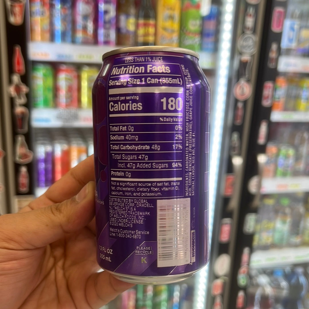 Welch's Grape Sparkling Soda