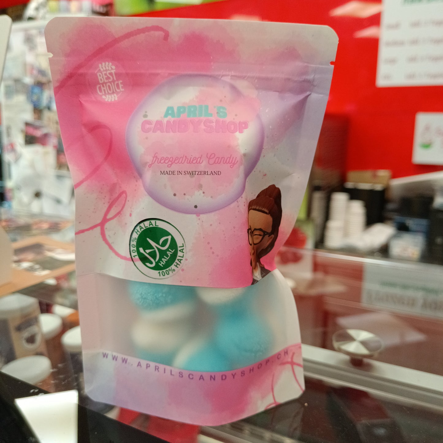 April's candys frozen facies halal 50g
