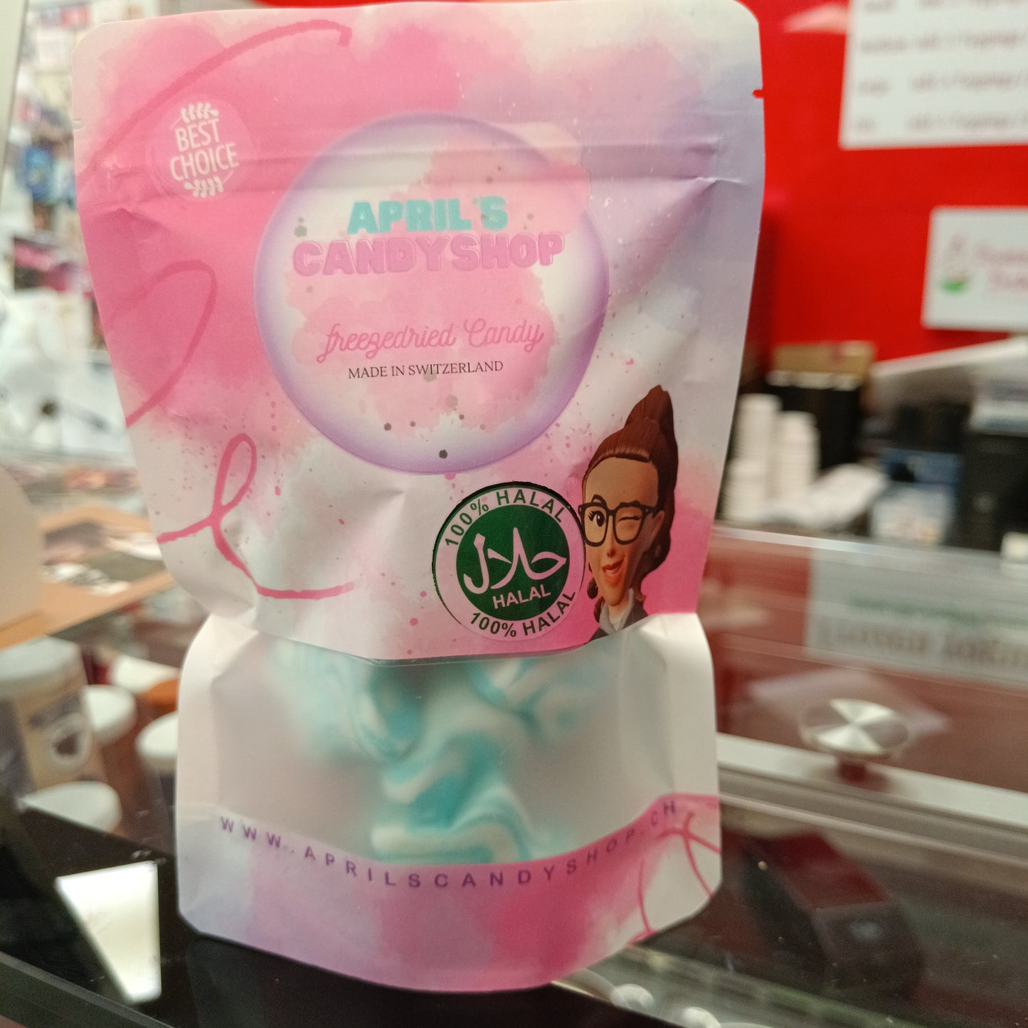 April's candys blue star halal 50g
