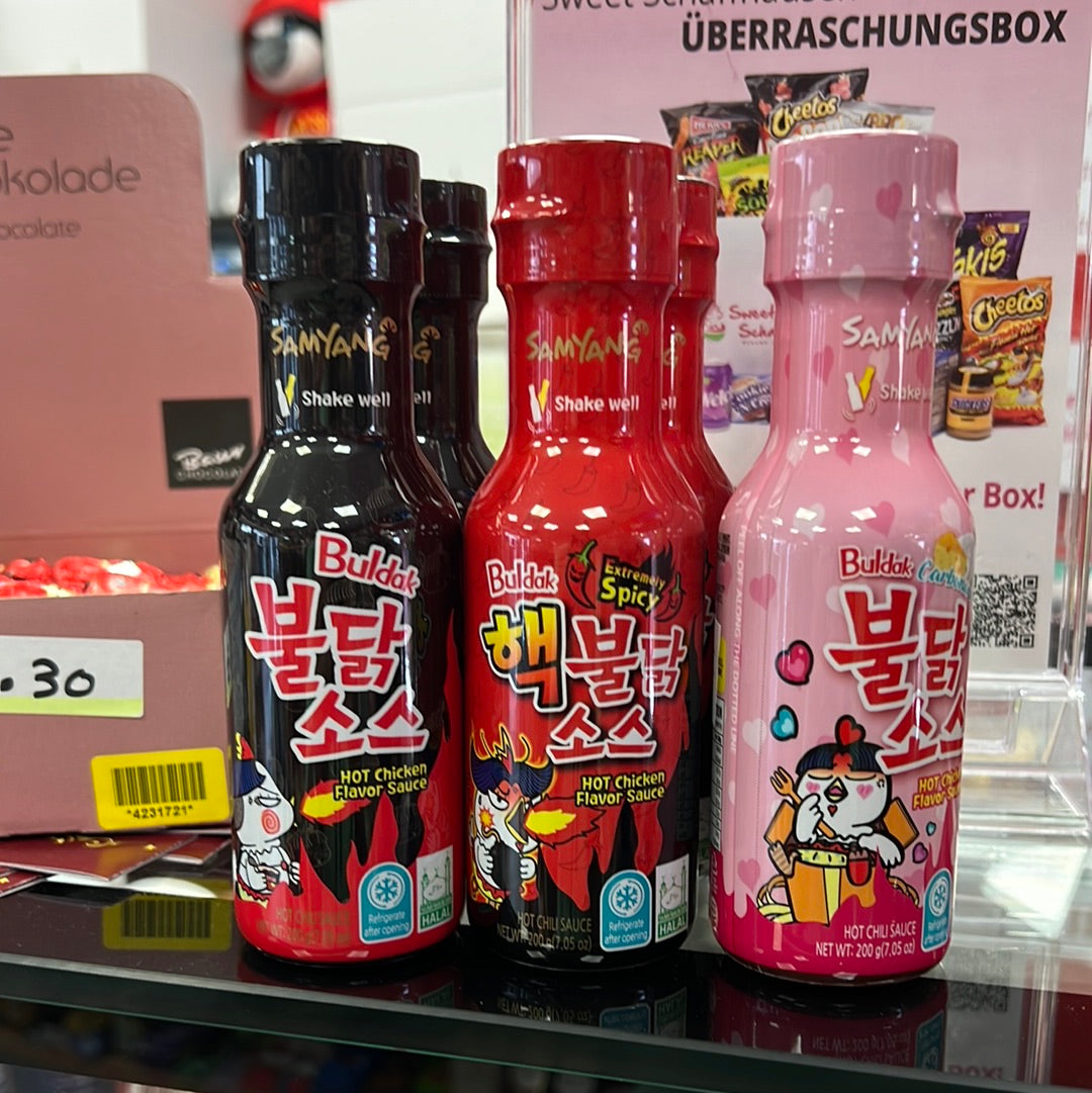 Hot Chicken Flavour Sauce Original, 200ml