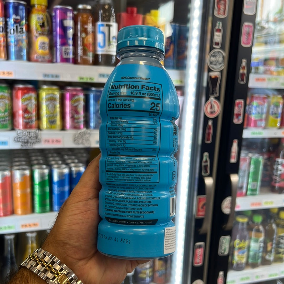 Prime Hydration Blue Raspberry, 500ml