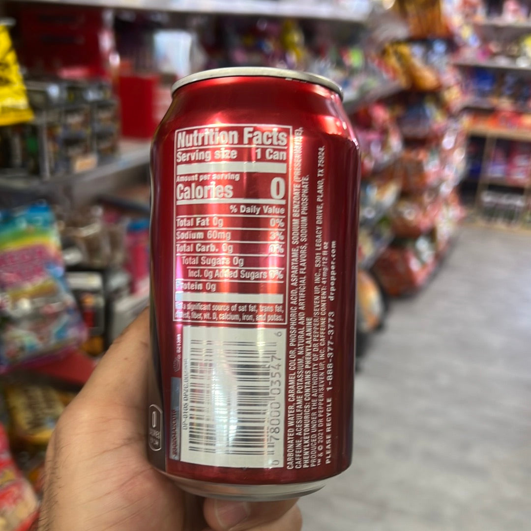 Dr Pepper Zero 355ml