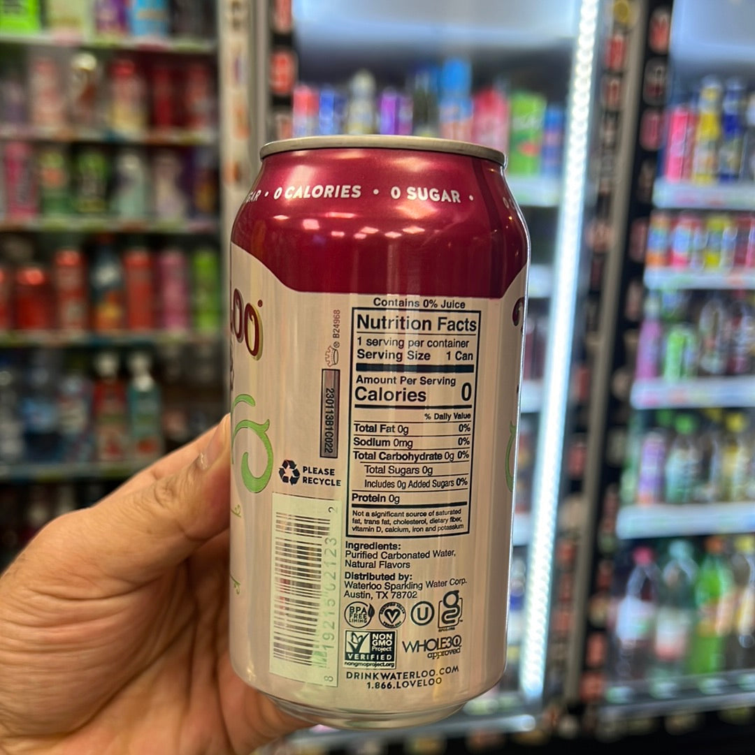 Waterloo Cherry Limeade 355ml