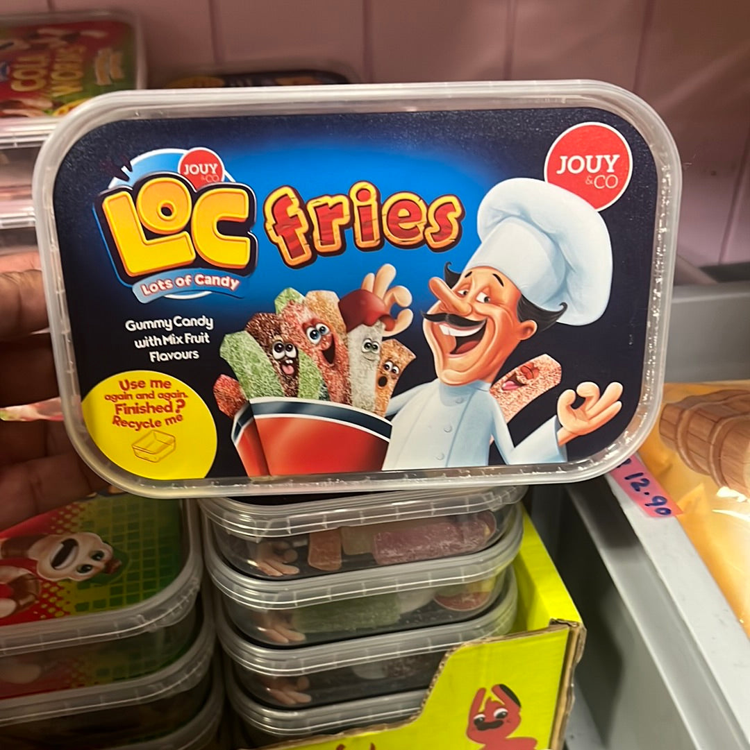 Fries 🍟 JOUY
ecories
nots of Candy