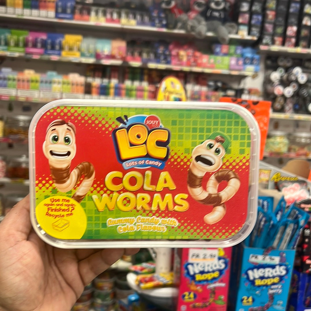 nots of Candy
COLA
WORMS 🐛
colatlavour