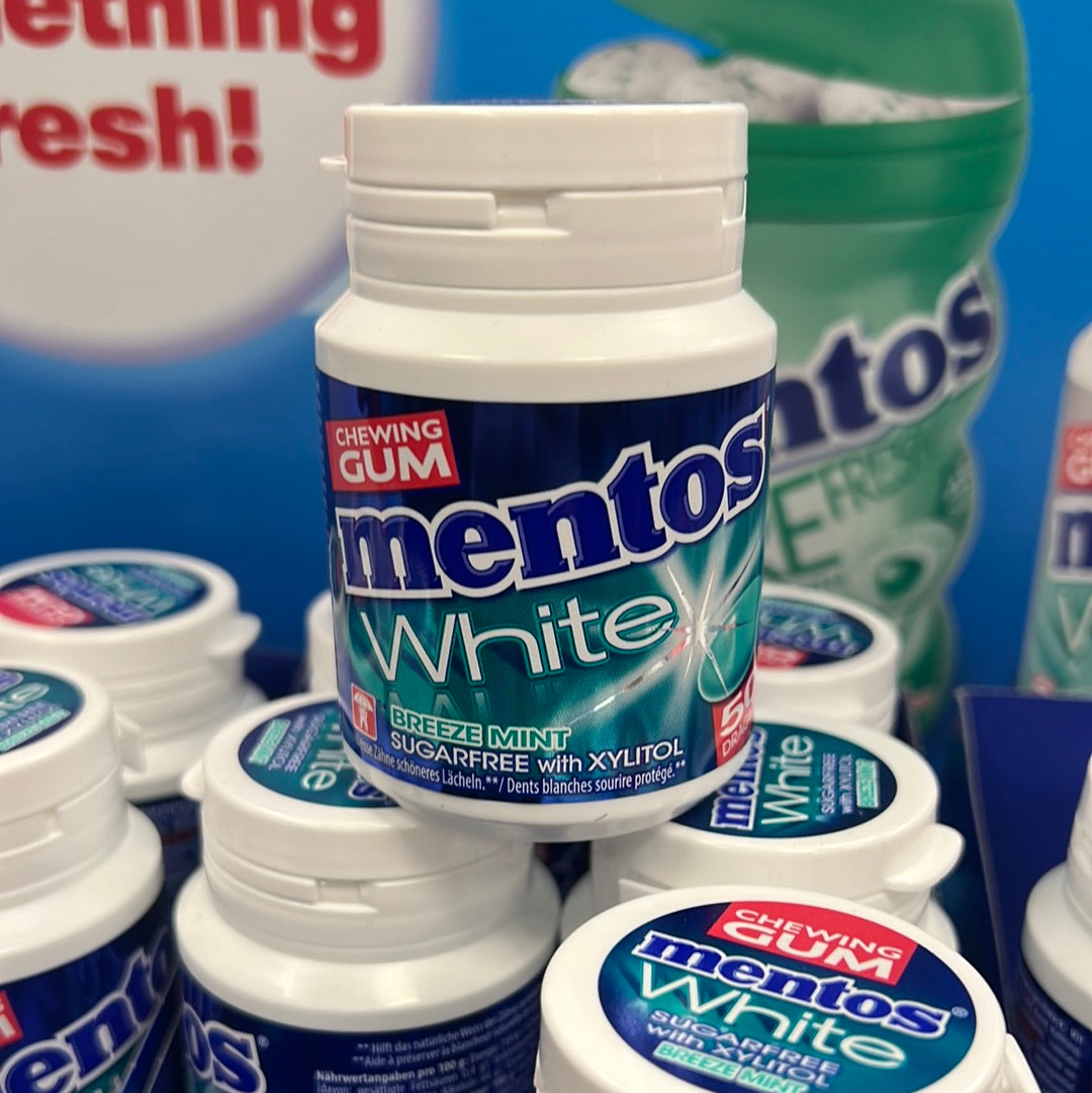 Mentos Gum White Sweet Mint 150g