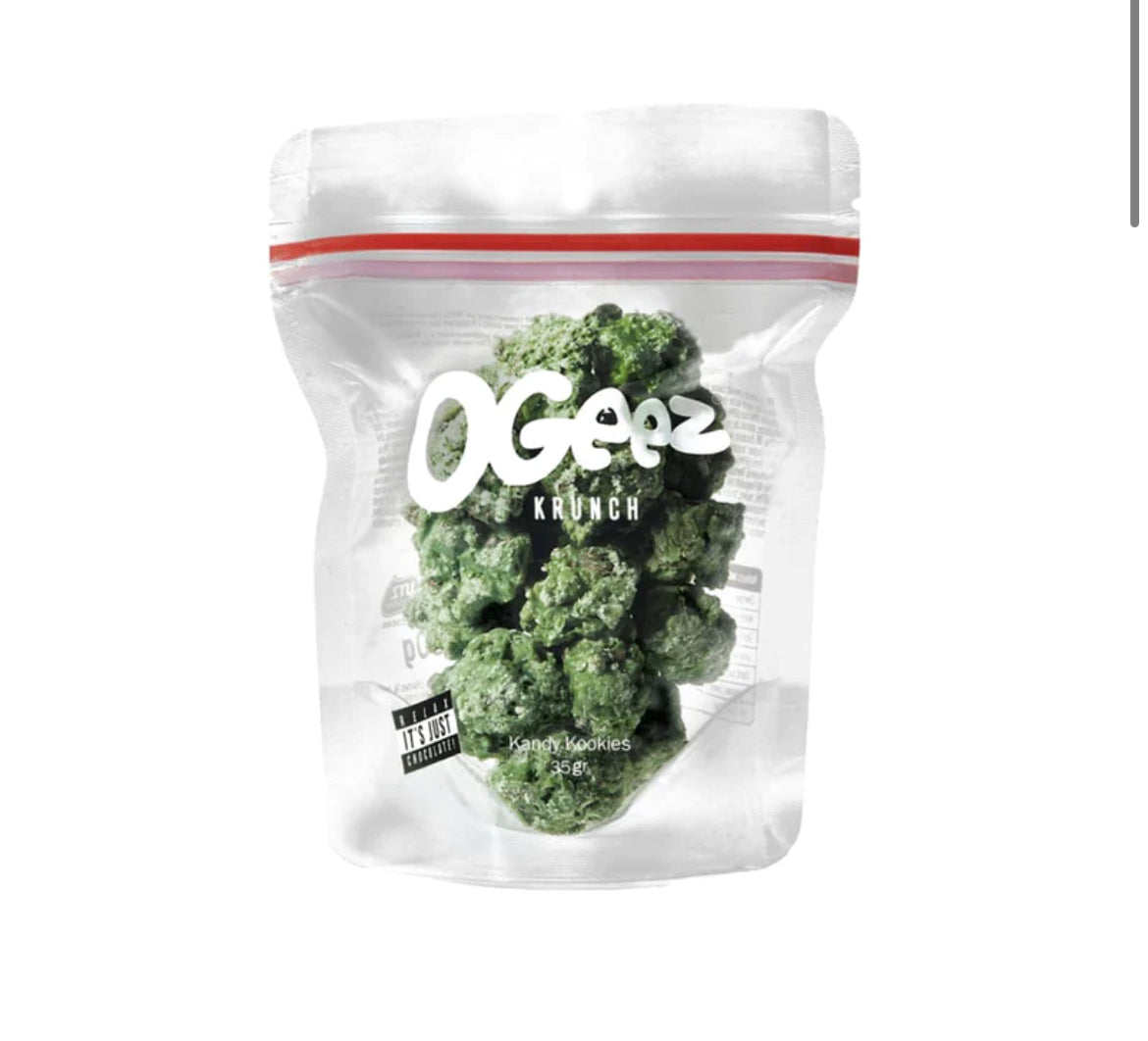 Ogeez Crunchy Cookies, 35g