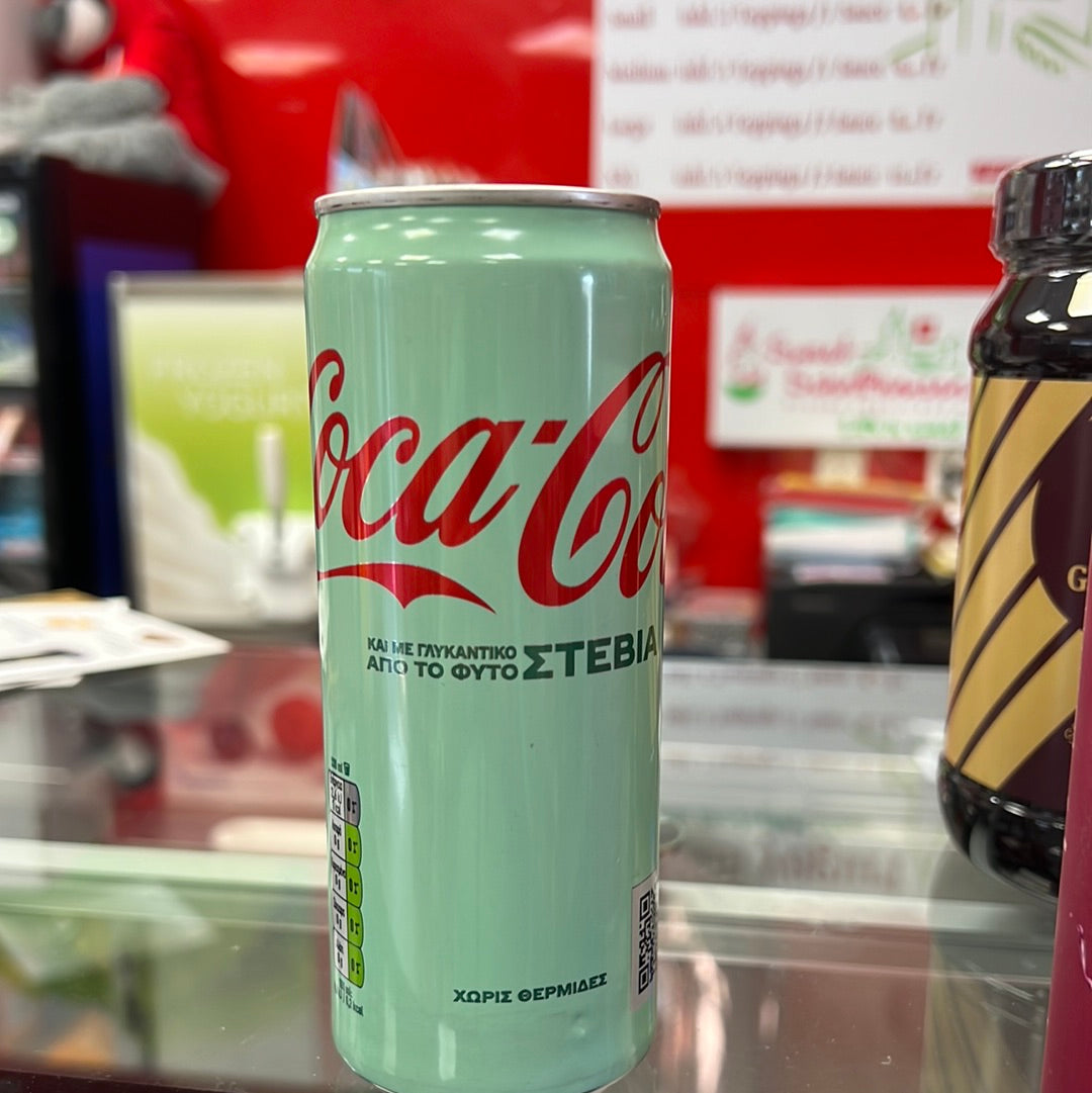 Coca Cola Stevia 330mlaus Griechenland 🇬🇷