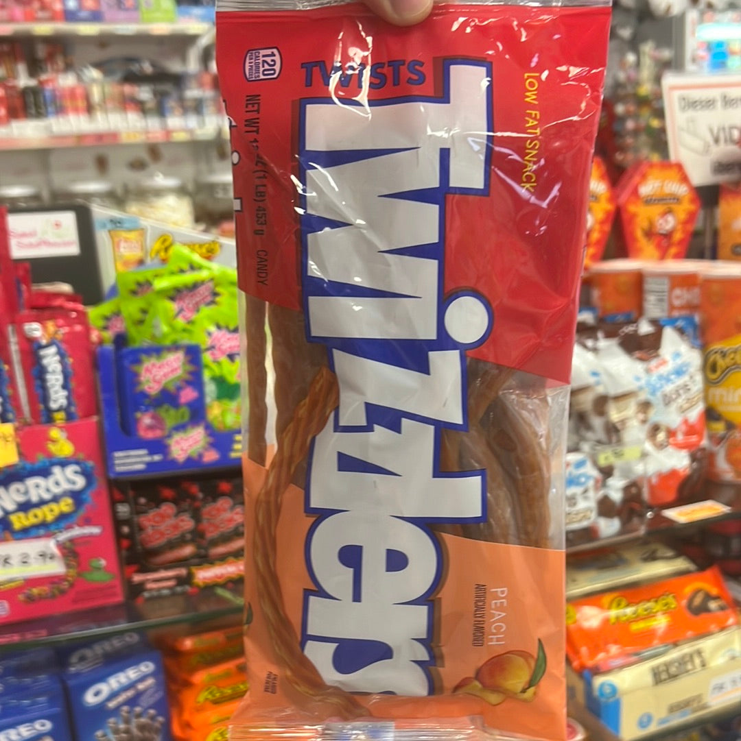 Twizzlers Peach 453gr (exp. 31st oct. 2023)