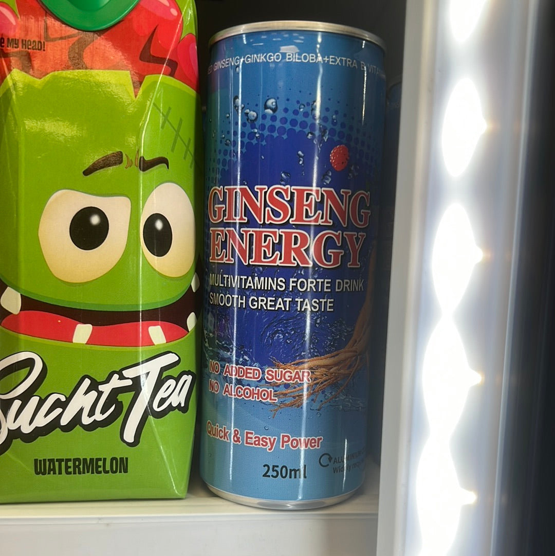 Ginseng Energy Drink, Korean Red Ginseng 🫚Extract, 8.4 Fl oz