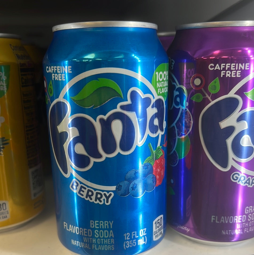 Fanta USA Berry🫐🫐 — Heidel- & Himbeere 355ml