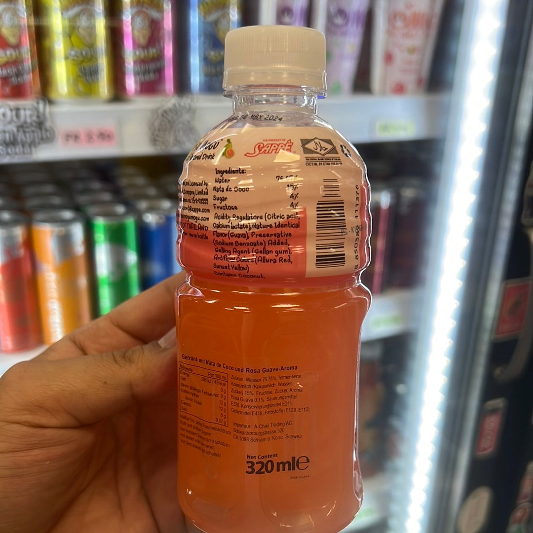 Mogu Mogu Pink Guava Drink - 320 ml