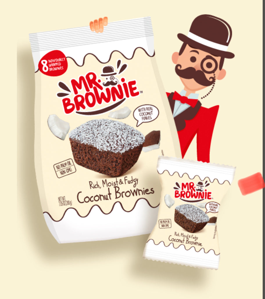 JR BROWNIE COCONUT 🥥 BROWNIES 150G - BISCUITS-PAINS AU LAIT-BRIOCHES - Epicerie · BAHMSEN FIRST CLASS 125 G · LOACKER