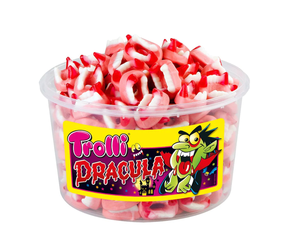 TROLLI DRACULA - FRUCHTGUMMI VAMPIRZÄHNE 500g