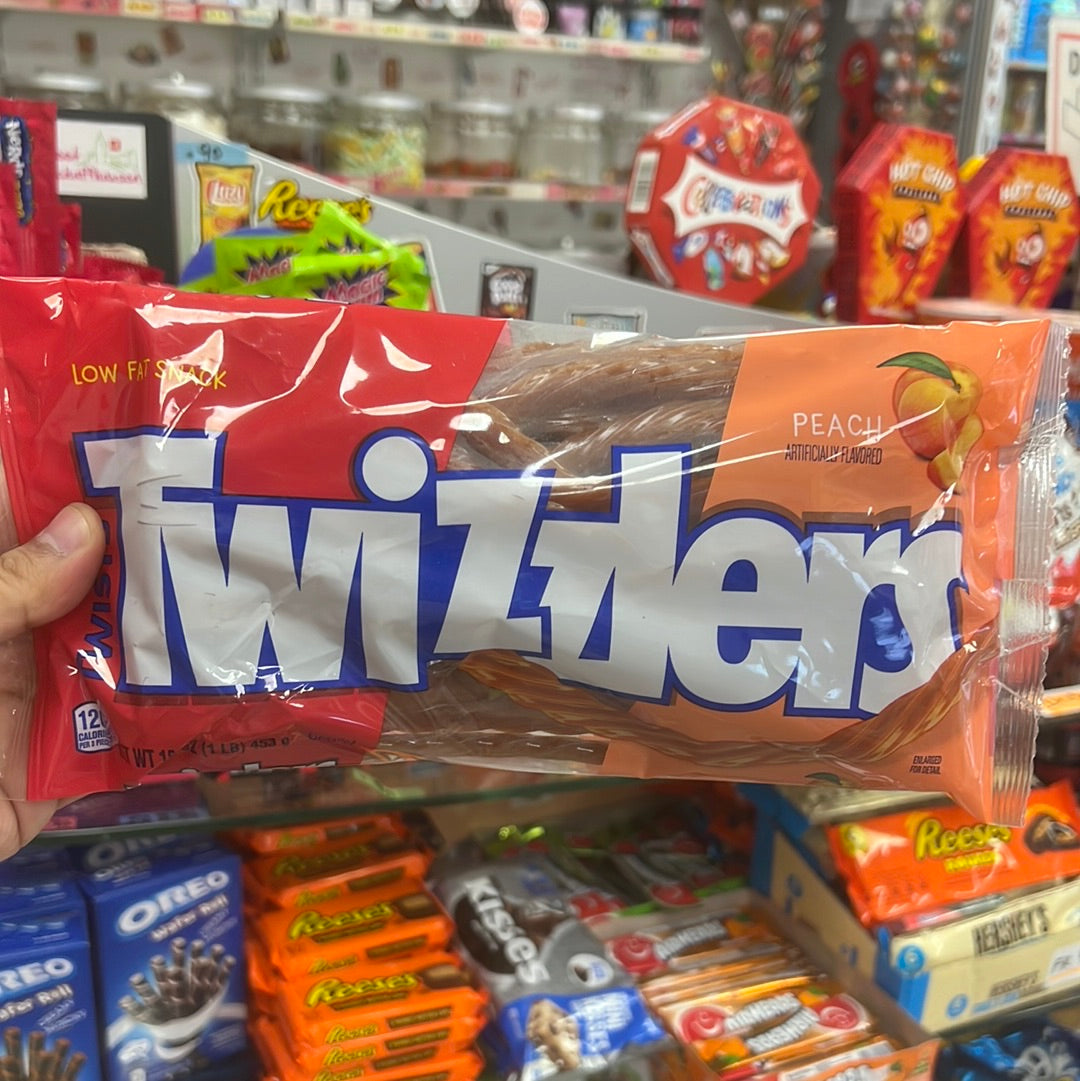 Twizzlers Peach 453gr (exp. 31st oct. 2023)