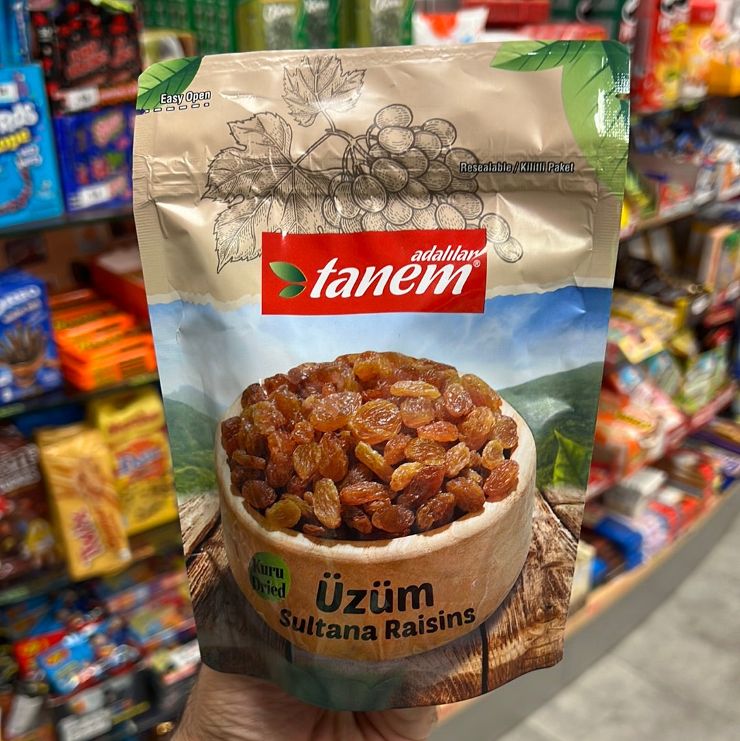 adallar:
fanem Üzüm
Sultana Raisins 150g