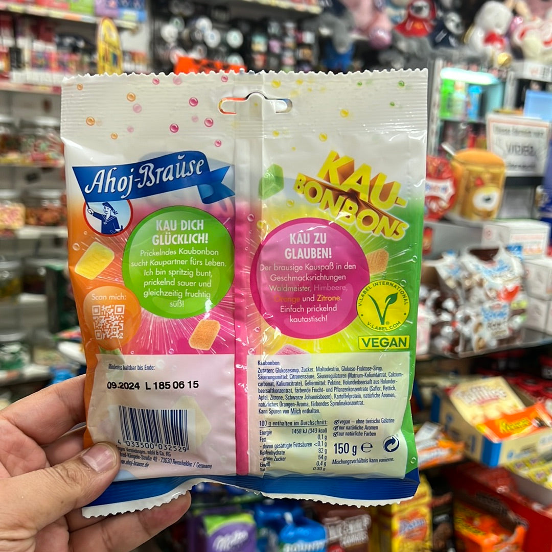 AHOJ BRAUSE KAUBONBONS- VEGANES, GEZUCKERTES