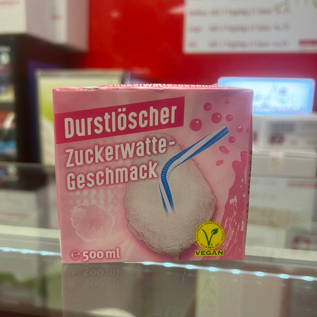 Durstlöscher Zuckerwatte 500ml