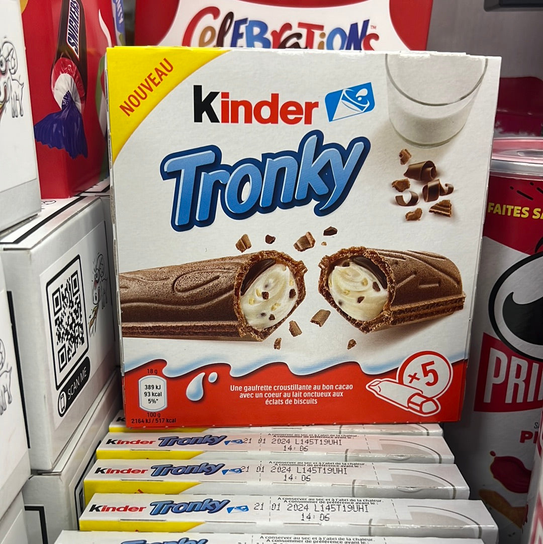 Kinder Tronky Milk & Hazelnut Cream 5-Pack 90g
