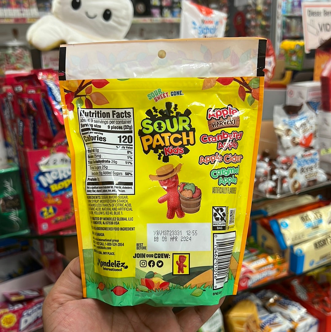 Sour Patch Kids Apple Harvest 283gr (Large Bag)