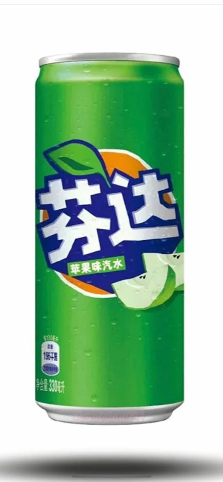 Fanta Grüner Apfel 330ml aus China 🇨🇳