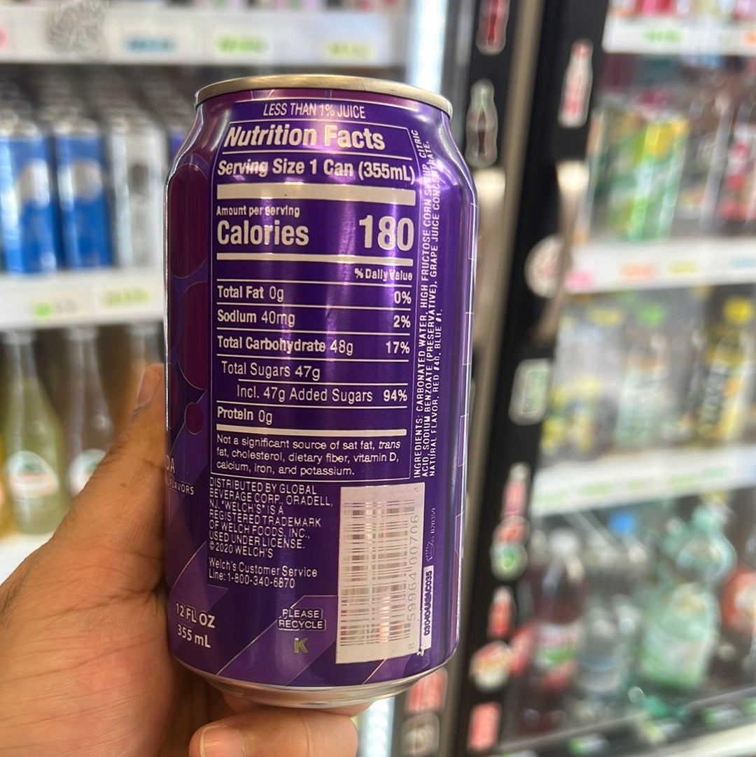 Welch’s Grape 🍇 Sparkling Soda