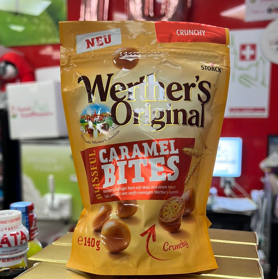 Werthers Original Blissful Caramel Bites Crunchy knusprig süß 140g