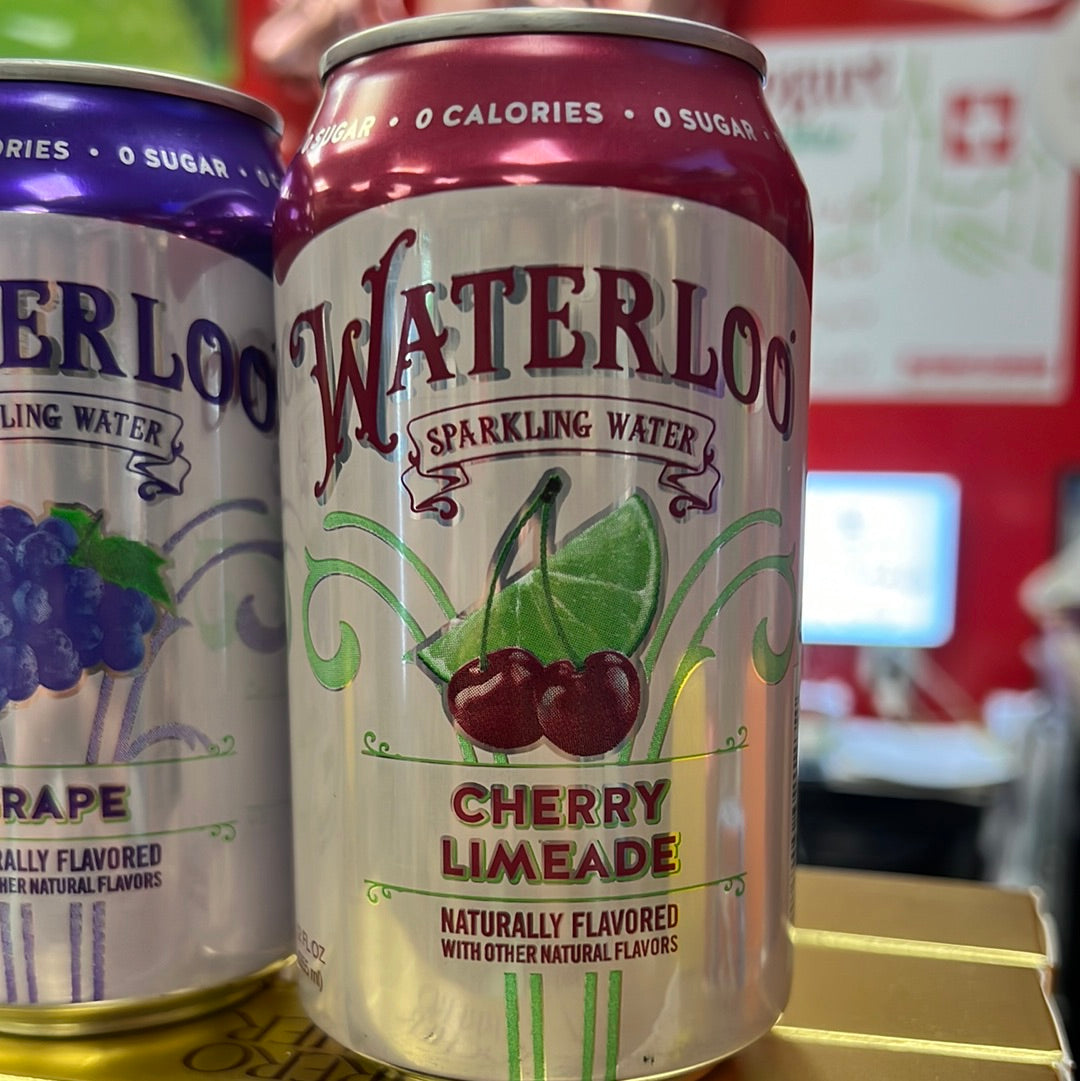 Waterloo Cherry Limeade 355ml