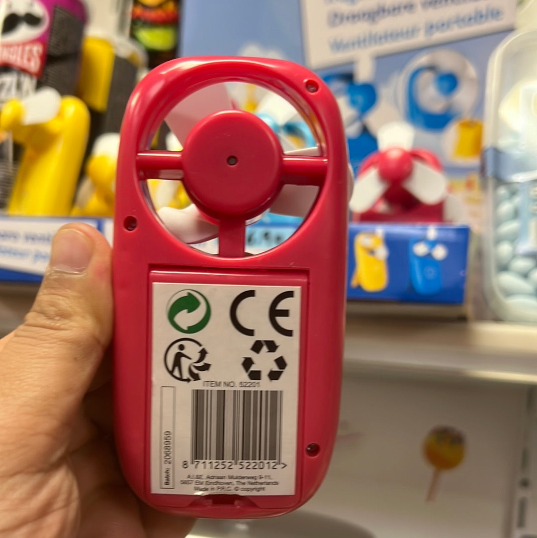 Handventilator Exkl.2AAA -Batterien