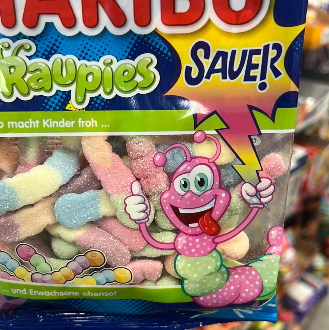 HARIBO SAUER 😠 Raupies
macht Kinder froh