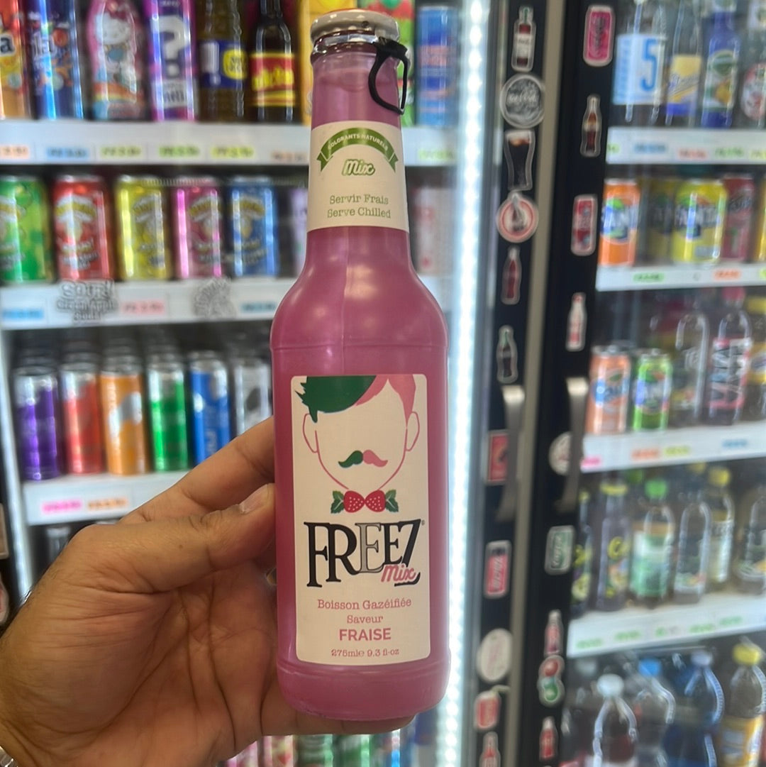 FREEZ MIX SOFT DRINK, STRAWBERRY, 275 ML