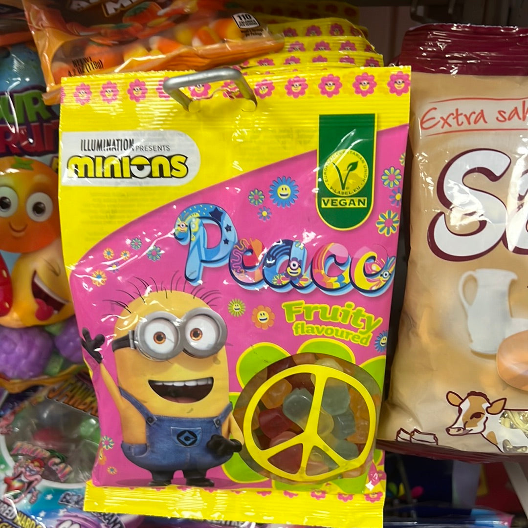 ILLUMINATION PRESENTS
minions Fruis,
favouré 200 g