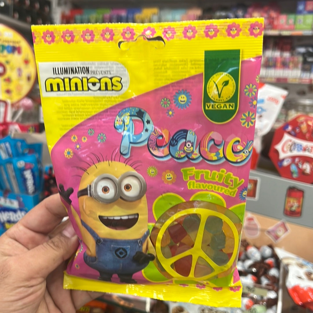 ILLUMINATION PRESENTS
minions Fruis,
favouré 200 g