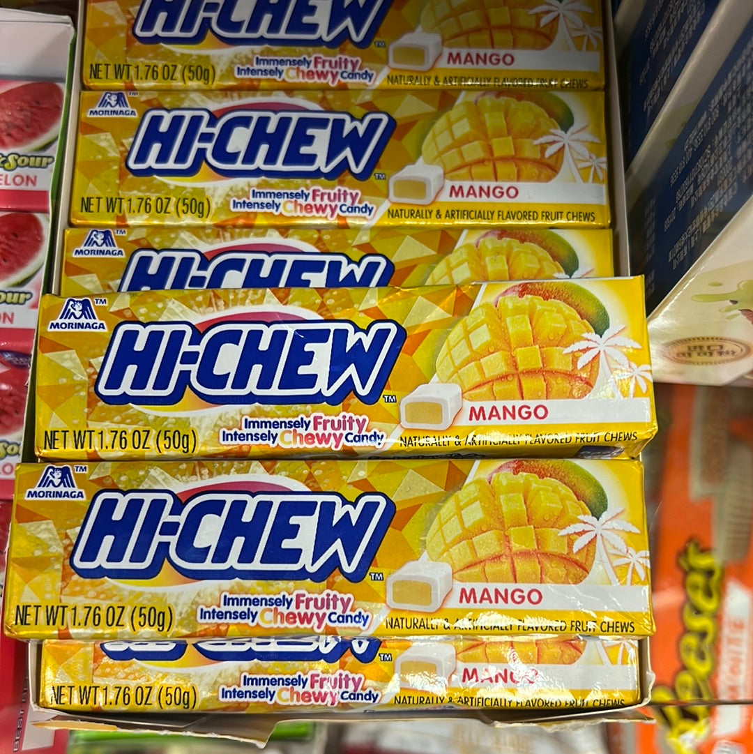 Kaubonbons mit Mangogeschmack aus Japan.
Masse der Verpackung: Länge 10.5cm, Breite 3cm, Höhe 1.5cm