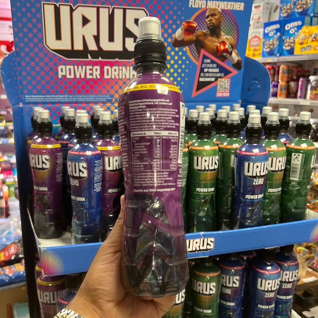 Urus Power Drink Açai-Schwarze Traube 🍇 500ml