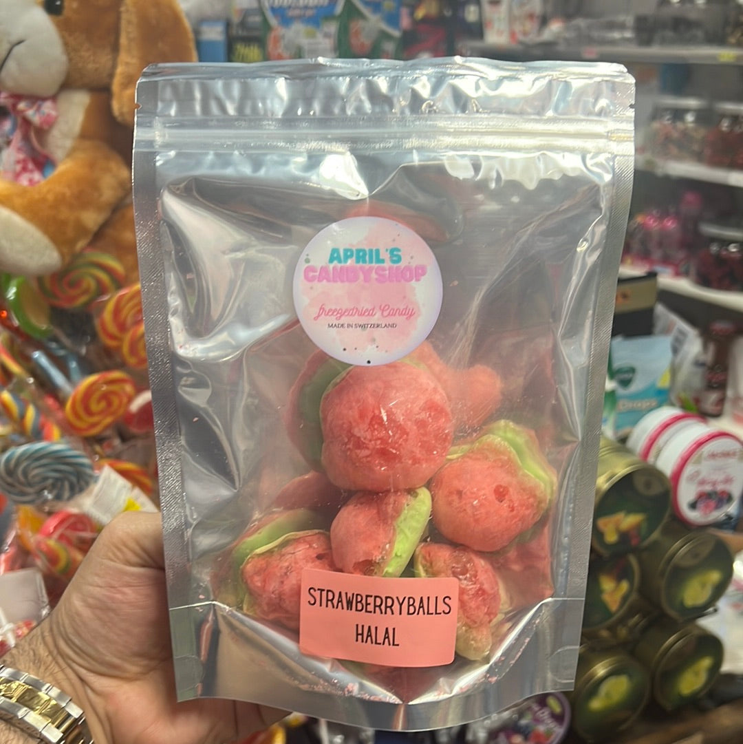 STRAWBERRYBALLS HALAL 50g