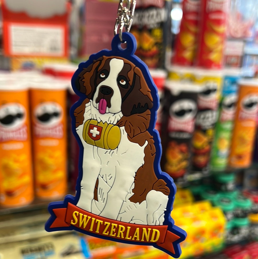 Suhlüsselannhanger .(Bernhardiner)