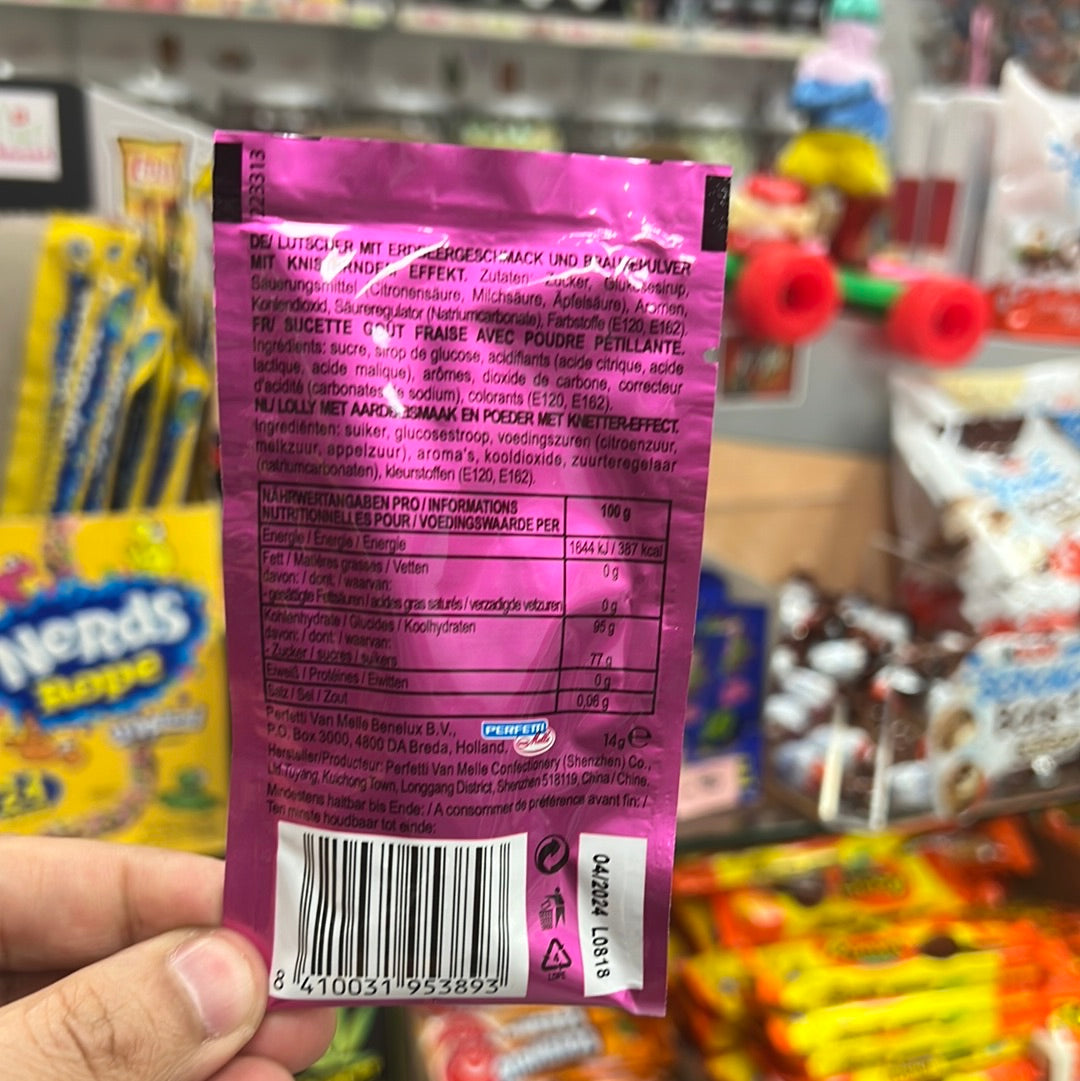 Chupa Chups Crazy Dips Strawberry