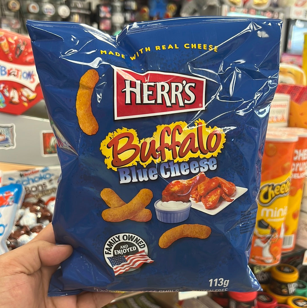 Herr‘s Buffalo Blue Cheese 🧀 Curls 113g