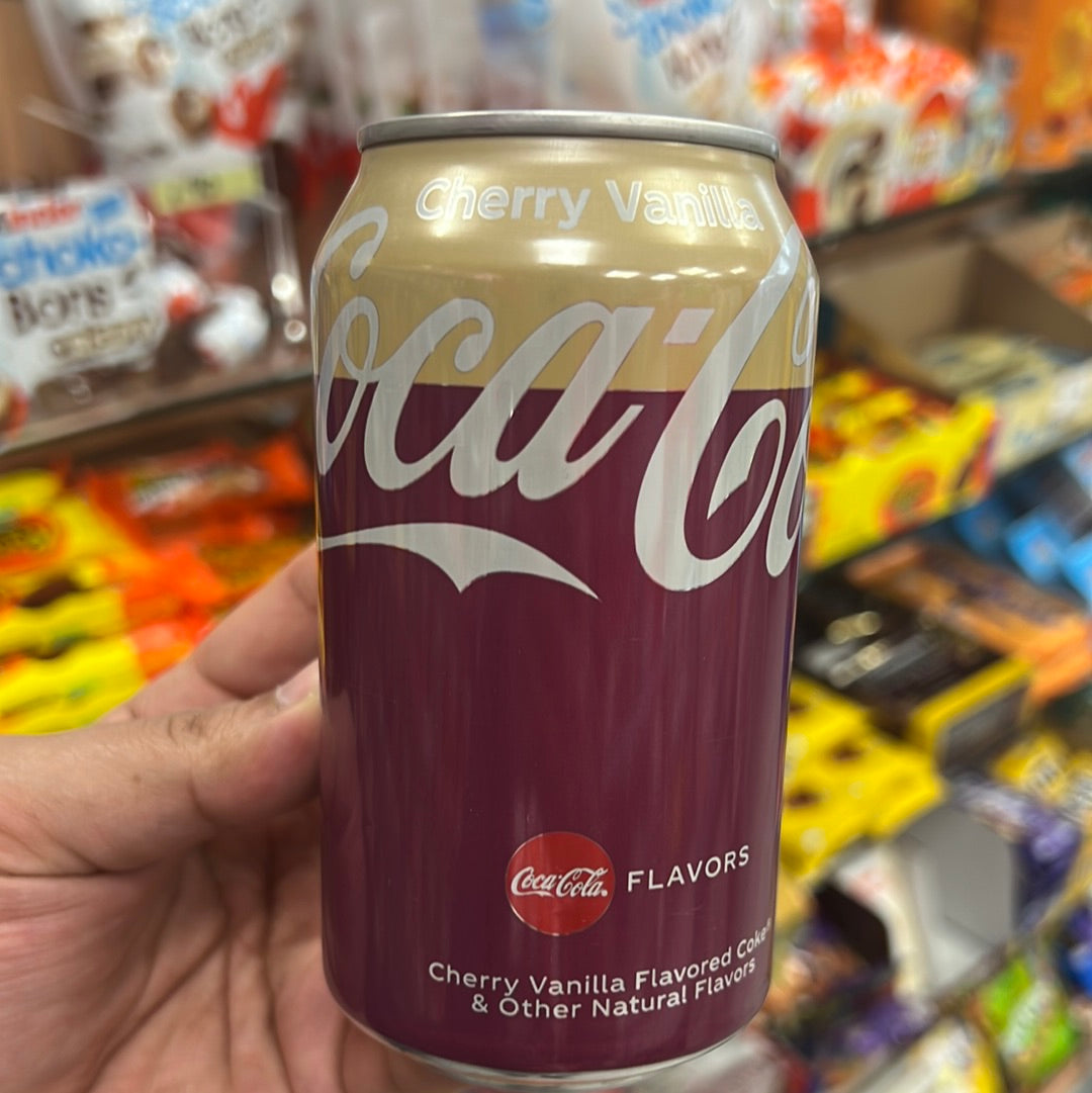 Coca-Cola Cherry 🍒 Vanilla,355ml