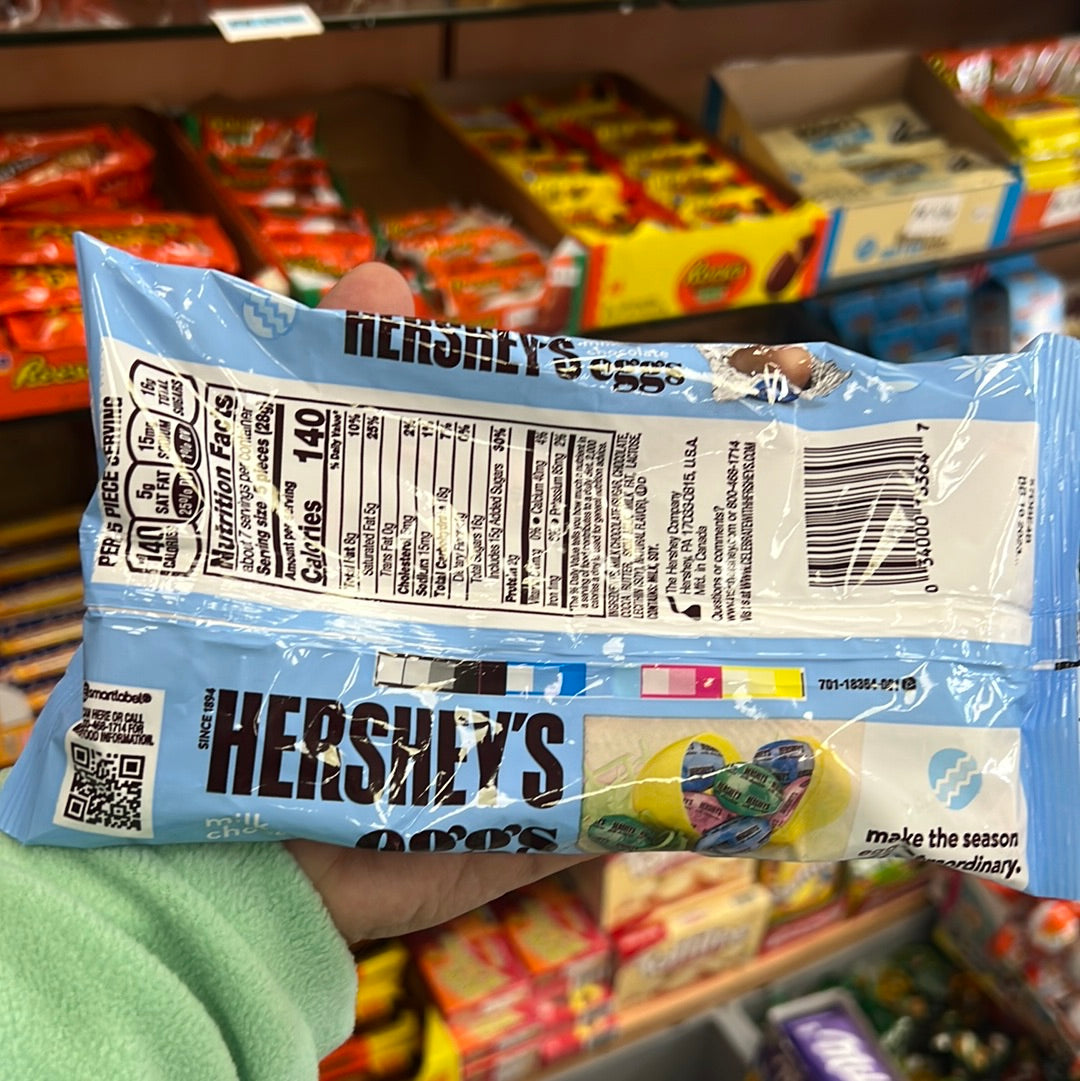 Hershey Milk 🥛 Chocolate 🍫 eggs 🥚 209g