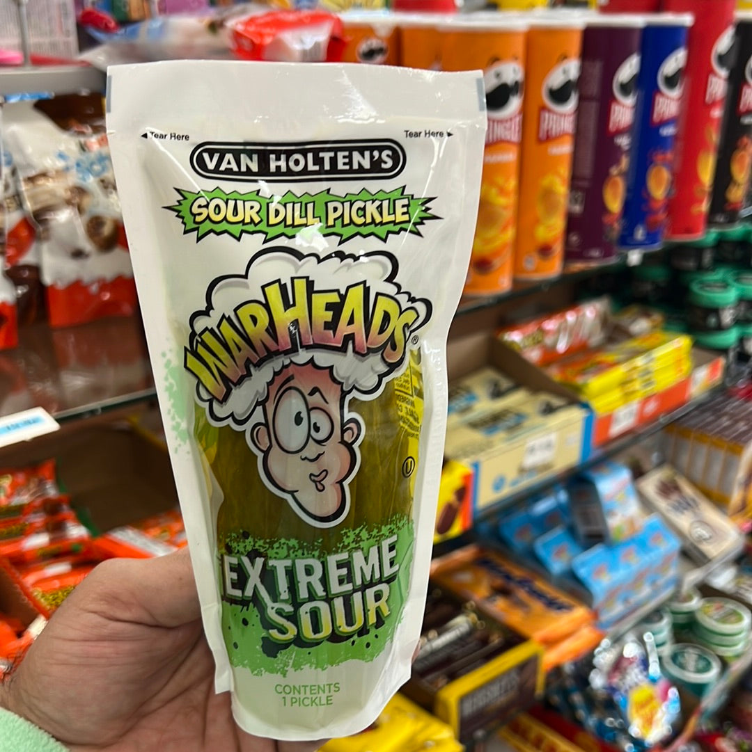 Van Holten‘s Sour Dil Pickel ⛏️ Warheads 240g