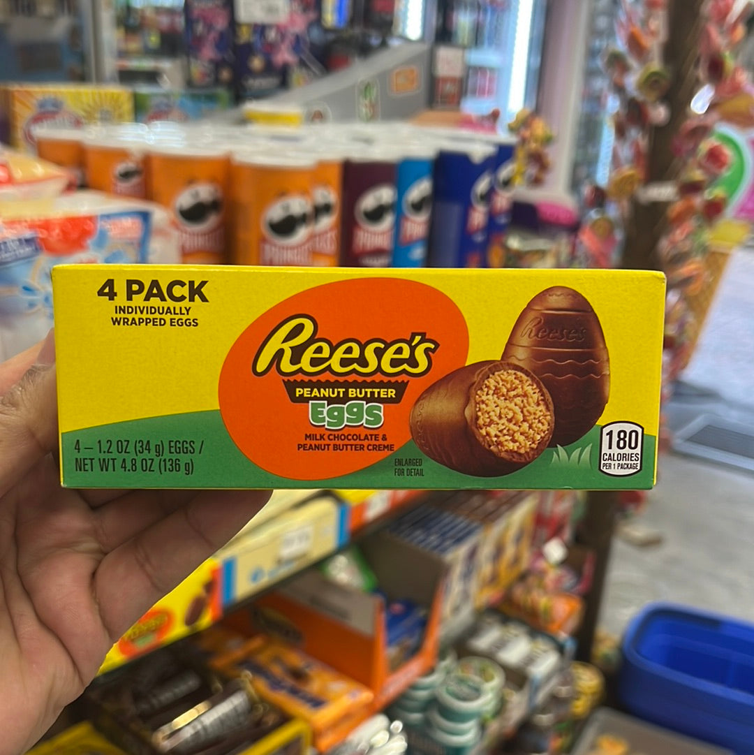 Reese’s 3-D eggs 🥚 4pks (4x34gr)136gr