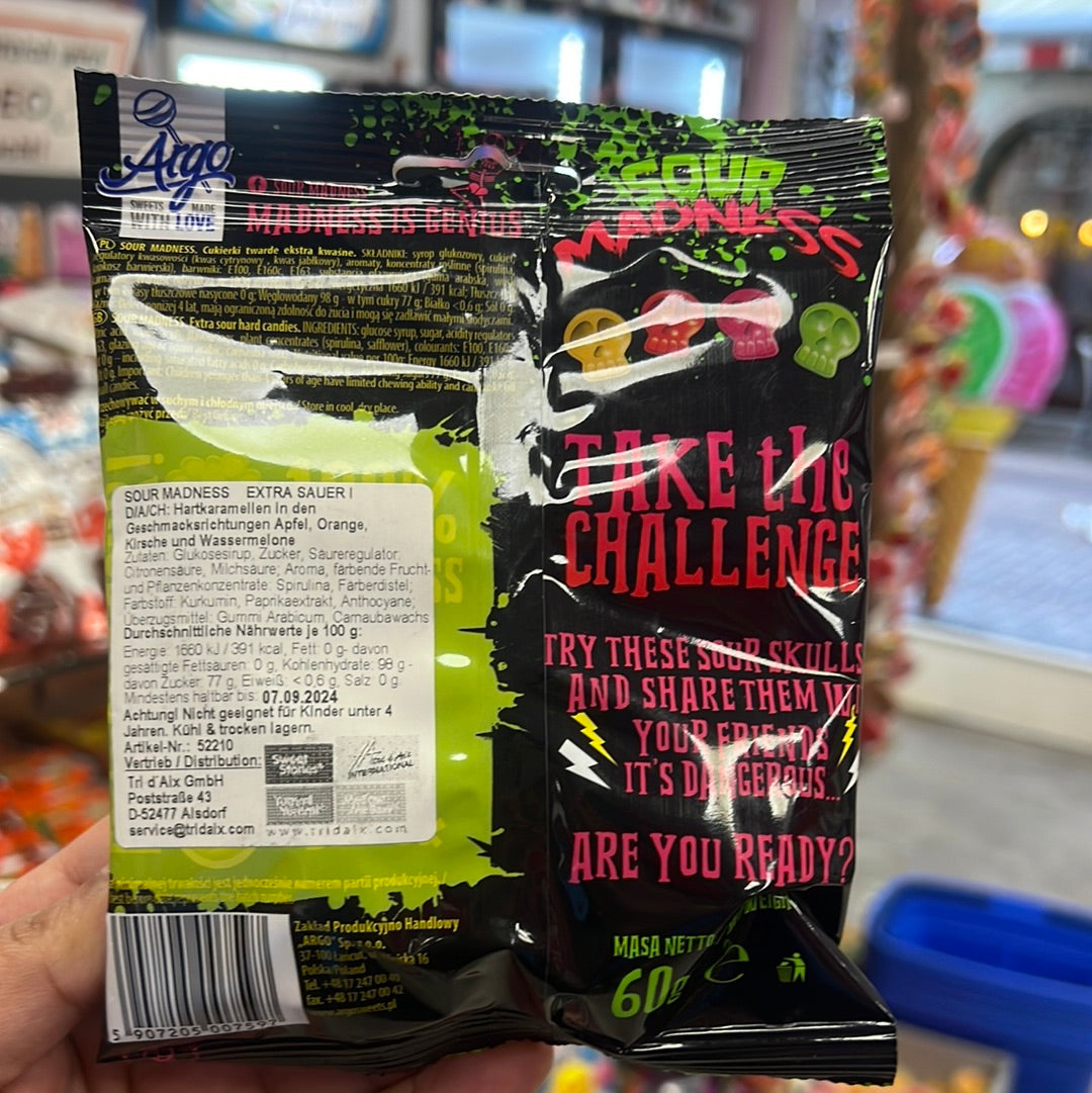 Sour Madness 60g