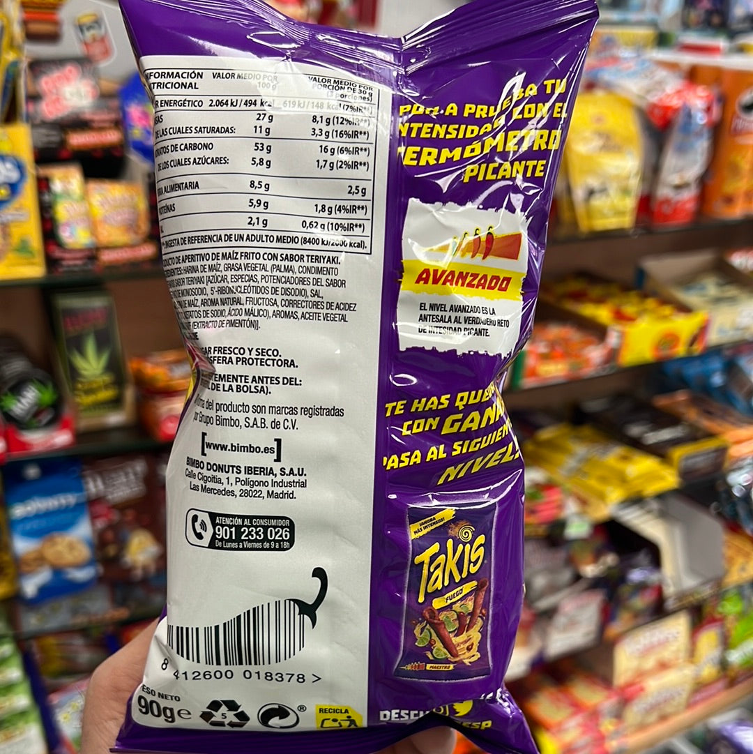Takis Ninja Teriyaki 90g