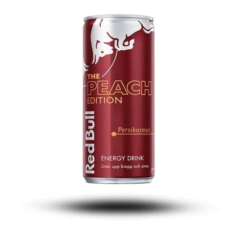 Redbull Persikosmak (PEACH) LIMITED EDITIONp