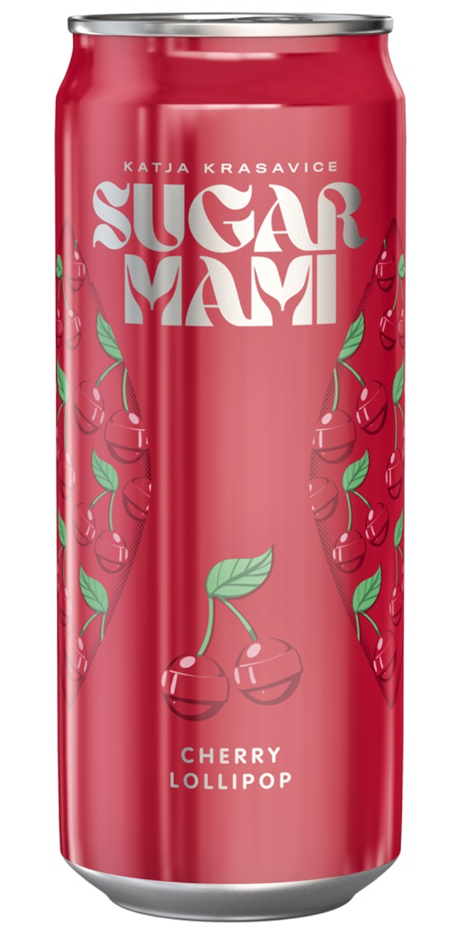 Sugar Mami Cherry Lollipop 330ml