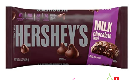 HERSHEYS Milk Chocolate Chips