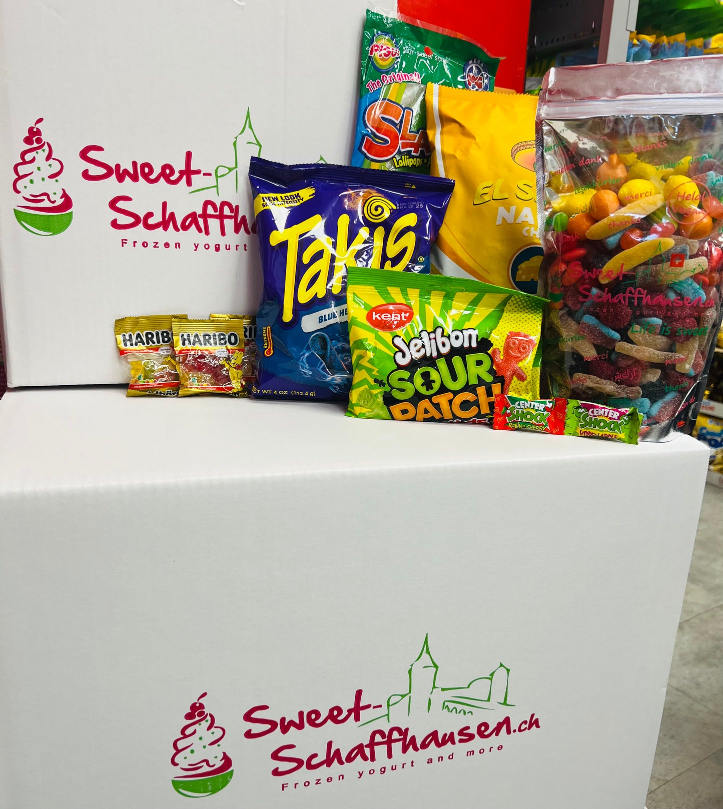 Sweet Schaffhausen spezielle Angebot (fünf top Artikel ) (ungefähr das gleiche)