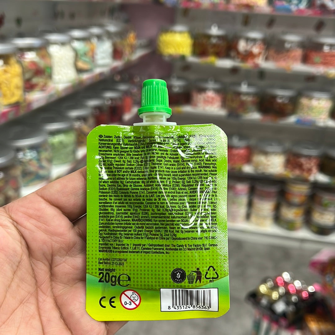 Warheads super sour gel apple 20g